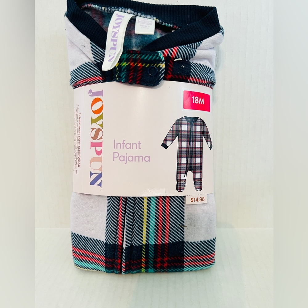 Joyspun Infant One Piece Pajamas NWT